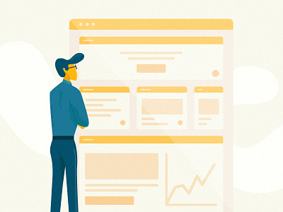 UX Design character character design flat design illustration male product illustration review ui user testing ux ux design ux research website wireframe wireframing