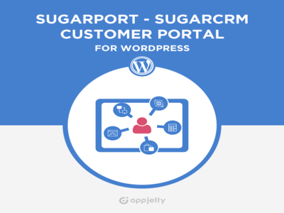 Sugarcrm Customer Portal - SugarPort client portal cms crm customer portal portal self service portal sugarcrm wordpress