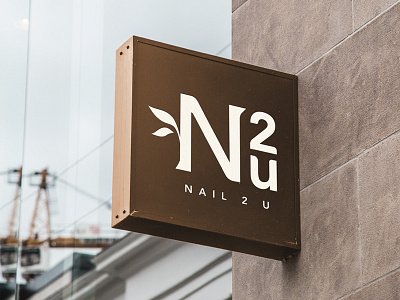 Identity Desugn // Nails 2 U branding graphicdesign logo logodesign nails outdoor signage signages spa