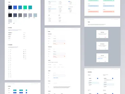 Resoptima Design System 1.0 alert app button check box design dialog form input kit lists style guide system ui web