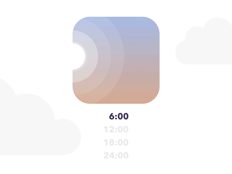 Daily UI 005 - App Icon adobe adobe after effects aftereffects animation app app icon dailyui dailyui 005 dailyui005 dailyuichallenge motion design motion graphics ui uidesign weather weather app