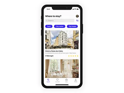 Hotel Booking — 067 #dailyui 067 challenge dailyui design hotel booking ios ui uidesign uxdesign