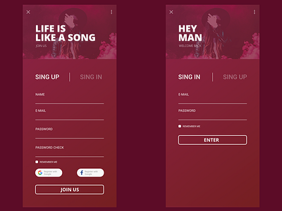 Daily challenge 001 daily challenge newcolor pantone pantone2019 ui ux xd
