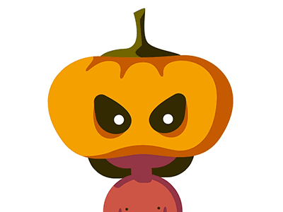 Halloween is coming! animation cancer flat ghost gif graphics graphicsdesign halloween motion pumpkin scary