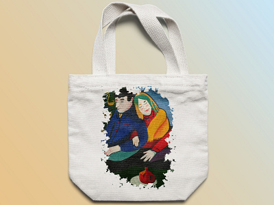 Bag branding package design