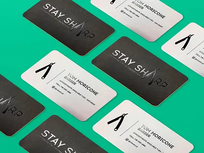 Stay Sharp Branding branding design illustration logo typography
