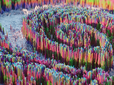 Turbulence 3d 3d art illustration