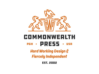 Commonwealth Press illustration logo