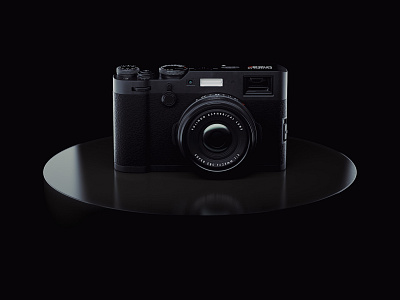 Fujifilm X100F camera cinema4d fuji modeling octane x100f