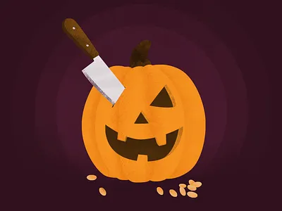 Carving out some time... cute halloween pumpkin smile spooky