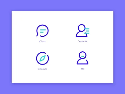 Wechat Icons icon ui