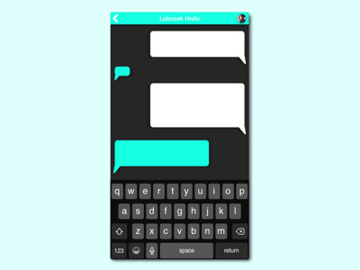 013 Direct Messaging app daily 100 daily 100 challenge dailyui design flat message message app messager messaging mockup phone ui ux
