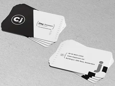 Business Card for Web Developer business business card design businesscard card coding design personal typography ui visiting card