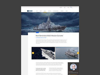 Saab design ui web