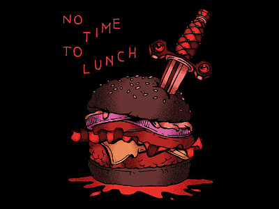 NTTL danilo mancini death and rebirth design grunge hamburger hand lettering handmade hell illustration killer logo lunch notime sailor danny sword tattoo time vintage vintage style vintage tattoo