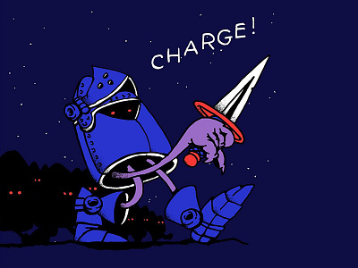 Battle! battle charge danilo mancini hand lettering helmet illustration newvintage night sailor danny sword swordman vintage vintage style