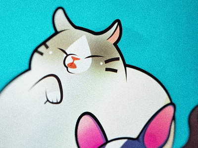 Ragdoll cartoon cat kitty ragdoll