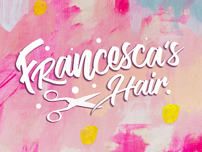 Francesca's Hair app art direction art direction design branding campaign design flat icon icons illustration logo modern print responsive typography ux