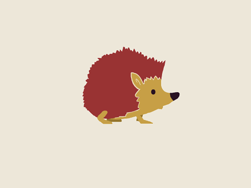 Hedgehog 2d 2d animation animal animation frame frame animation frame by frame hedgehog illustration photoshop