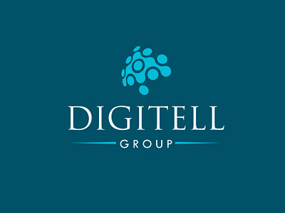 Digitell Logo And Business Card branding graphic design illustration illustrator logo