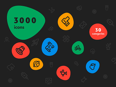 Basicons Multipurpose Icon Set #2 icons interface ios line pixelbuddha set solid uid ux vector