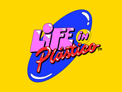 Life In Plástico Melissa brazil lettering melissa plastic type typography