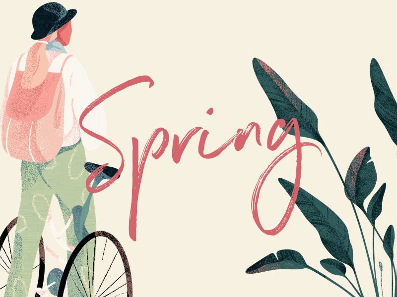 Reset agency design illustration logo paris spring