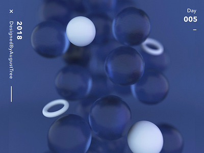 C4D+ 005 blue c4d glass