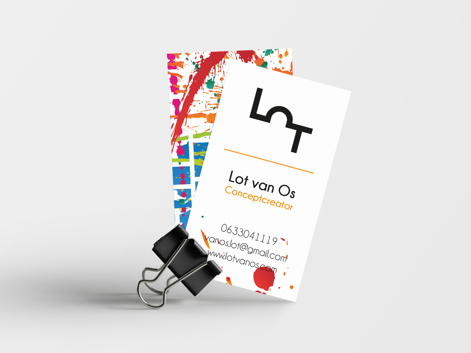 Example of Lot Business card