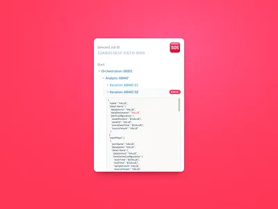 DailyUI - 050 - Job Listing analytic code dailyui job output run ui ux validation