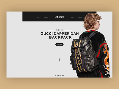 Gucci™ UI branding design gfx graphics gucci icon illustrator inspiration logo logo design post typography ui uidesign ux vector