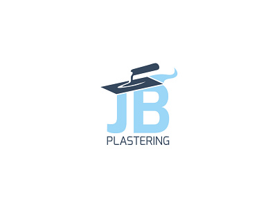 JB Plastering - Logo Design adobe illustrator adobe photoshop branding business logo company logo corporate corporate logo design graphic design icon design illustrator logo design logo logo design photoshop professional logo start up start up logo