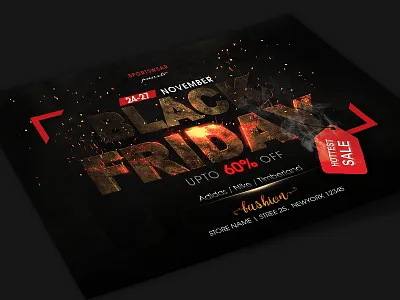 Black Friday black friday blackfriday blackfriday sale christmas sale flyer holidaysale hottest offer