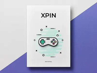 Enamel Pin #5 card design enamelpin generate generator icon illustration logo minimalist design mock up mockup socialmedia