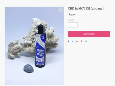 Hilo Side CBD adobe brand and identity branding content creation creative design design digital marketing identity design illustrator cc logo photoshop product branding product design product development seo smm web design wix