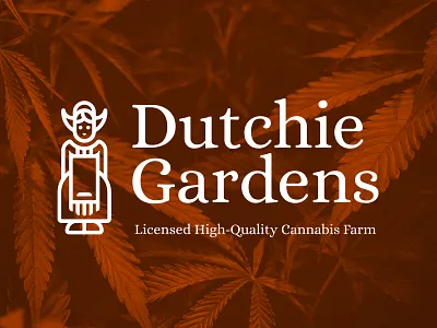 Dutchie Gardens canada cannabis dispensary dutch farm gardens icon legalization logo marijuana weed