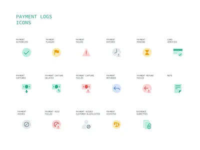 Payment icons icon icon set icons illustration ui
