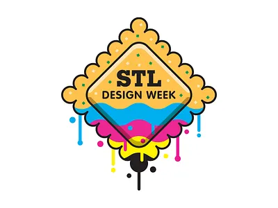 STL Design Week cmyk design dipped drip ravioli st. louis toasted week