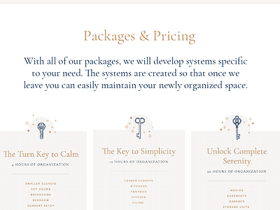 Pricing Menus graphic design squarespace squarespace designer typography web website website design