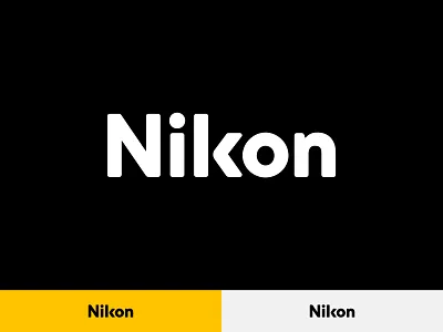 Nikon | Logo redesign concept | Pt. 1 big brands brand identity branding camera clean creative famous brand identity logo logo design logochallenge minimal minimalist minimalist logo modern nikon photography rebrand redesign visual identity