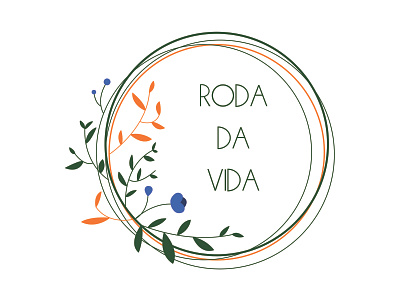 Roda Da Vida - Round adobe illustrator art botanical art botanical illustration design illustration logo logo design meditation vector vector art vector artwork