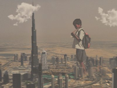 Building Dreams contrast design inspirational manipulation photograph photoshop