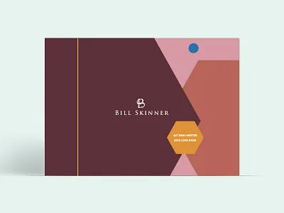 Bill Skinner jewellery look book autumn winter 2018 design hexagons honeycomb jewellery jewelry layout look book