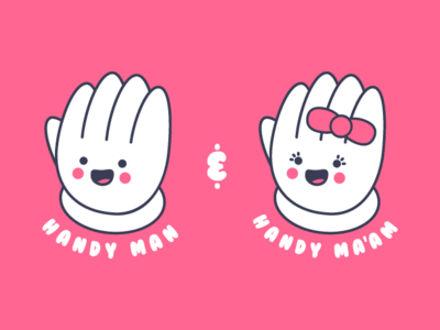 Handy! fun hand handy illustration t shirt