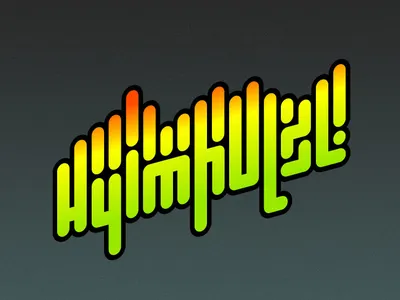 A tag for House DJ design dj eq graffiti logo spectrun typography