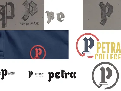 College Brand Concept 1 academy brand college illustration logo private school typography