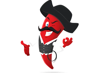 Paprika character design cartoon character cool design flat hungary illustration logo paprika