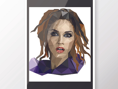 Low Poly Art adobe illustrator cc adobe photoshop cc design digital art digital sketching digitalart face painting fashion fashion art fashion illustration graphic design illustration intuos wacom low poly art portrait art portrait painting