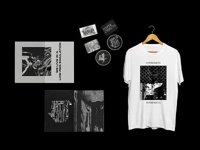 Hyper Objects Brand brand brandin customtype editoral fashion graphic artist graphic design indentity logo pattern design print design textile texture