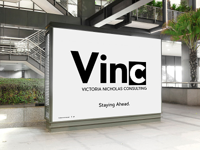 Vinc Logo branding corporate branding logo design logo design concept